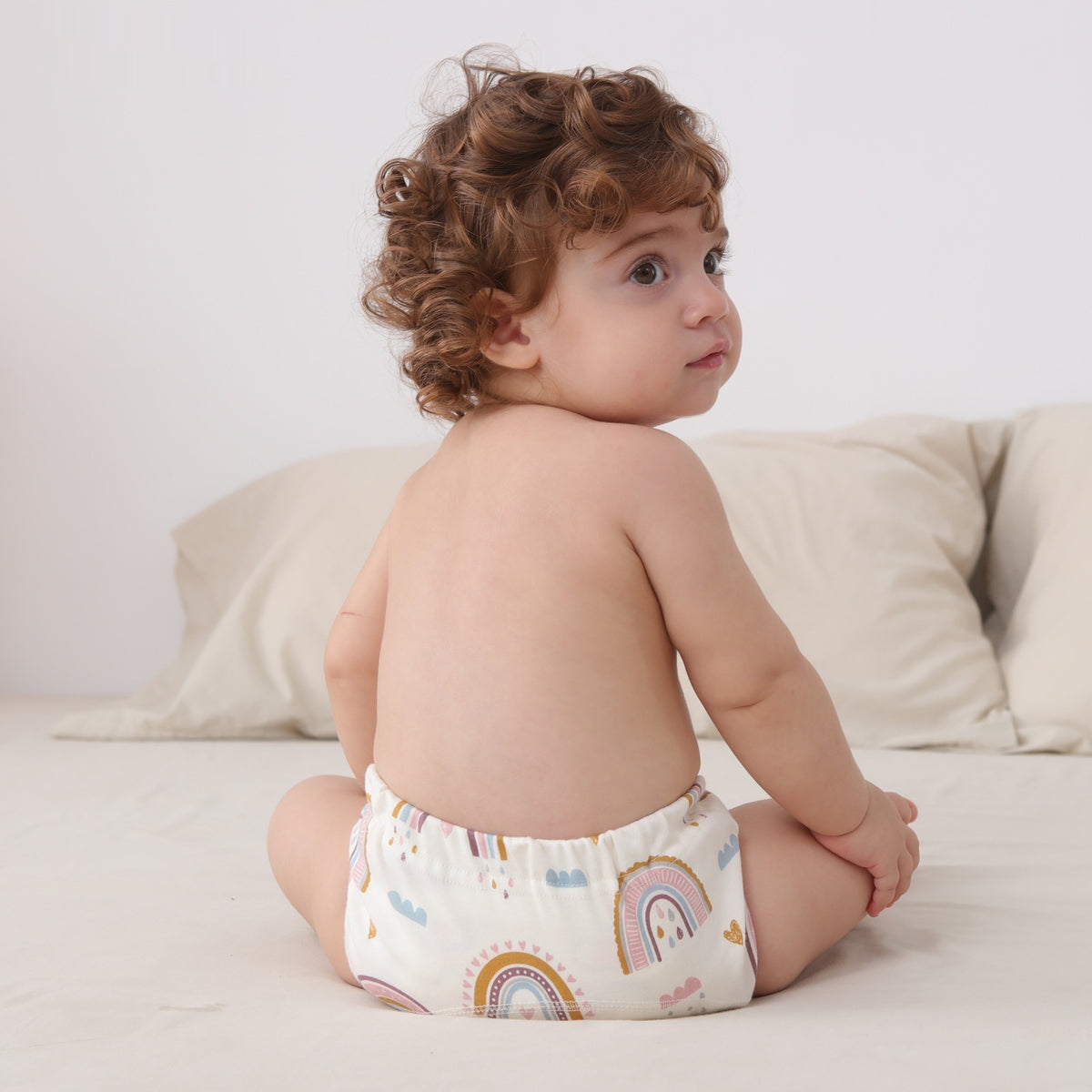 Pantalon d'entraînement pour bébé Gauze Pure Coton Breathable 3 Pack