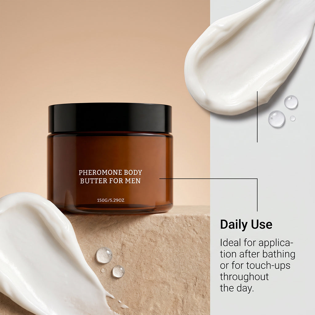Crème hydratante pour le corps des hommes Lotion