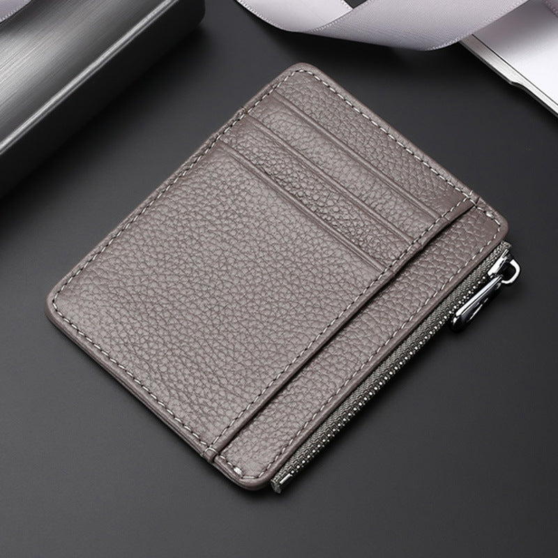 Porte-cartes en cuir Premier calque Porte-cartes en cuir