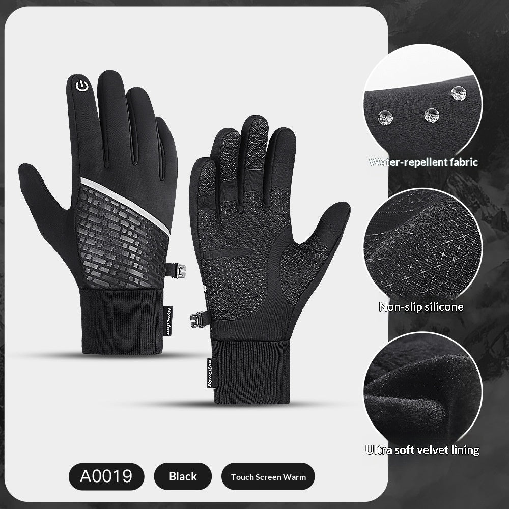 Gants thermo Windproof et isolants pour le ski et le vélo