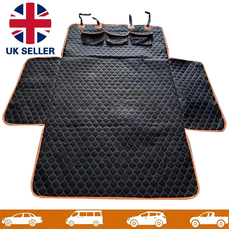 Pet Car Boot Liner Protecteur pour chiens-Universal Boot Cover Waterproof-Noir