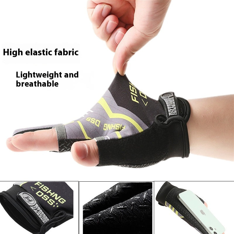 Gants de pêche à vélo Lure Protection solaire