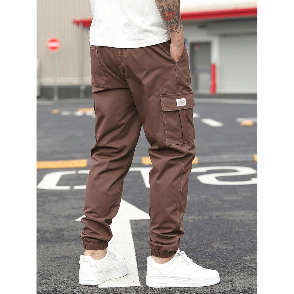 Pantalon casual pour hommes de sport multi-poches