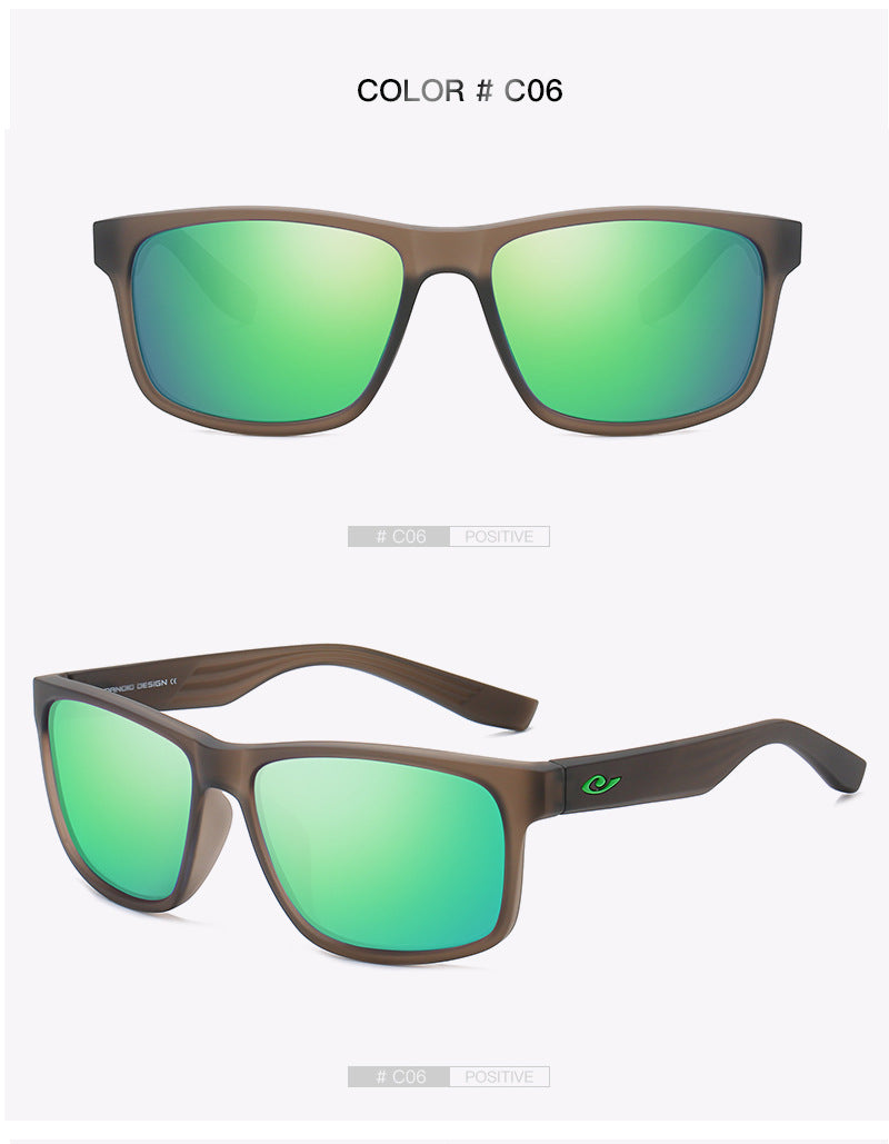 Lunettes de soleil polarisés de cyclisme sportif