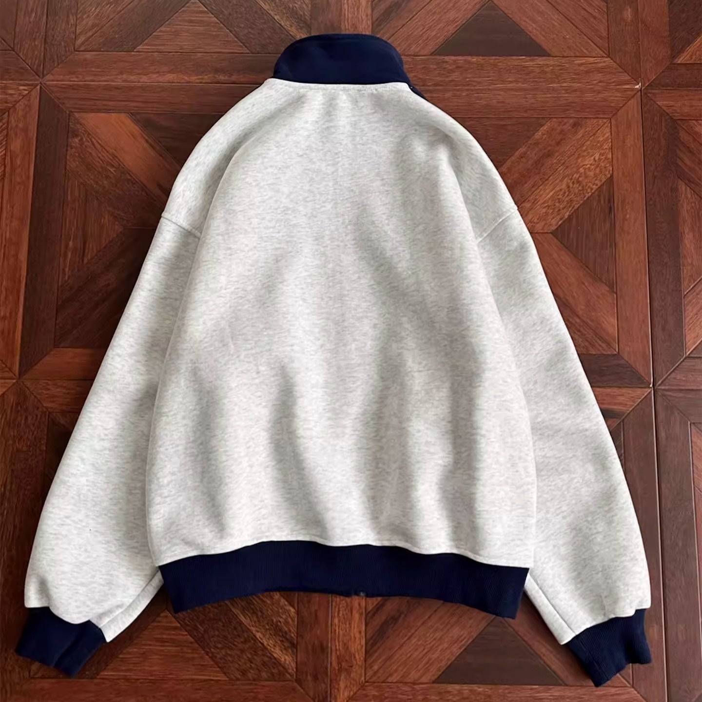 Élégant Capuche de Cardigan polyvalent avec un collier debout