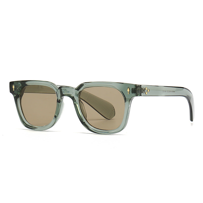 Lunettes de soleil européennes et américaines Trend Street Snap Retro