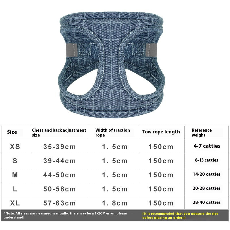 Chien Walking Rope Chien Leash Vest Style