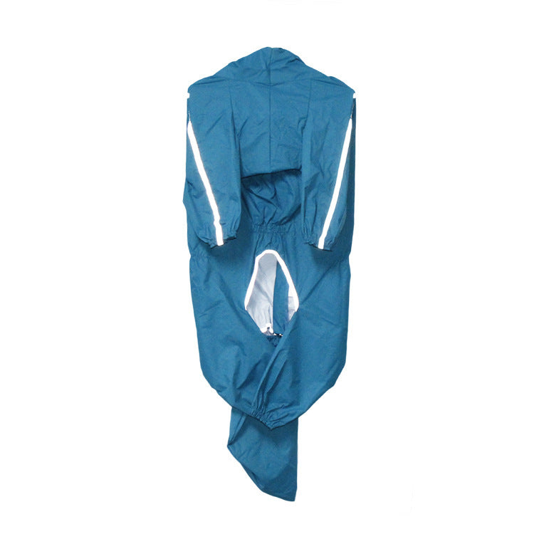 Pare-pluie pour chien de compagnie avec voile de couverture