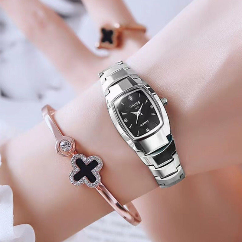 Élégante montre à quartz polyvalente et résistante à l'eau