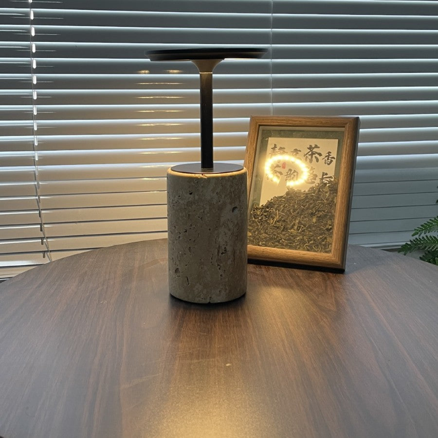 Lampe de table travertin moderne minimaliste nordique