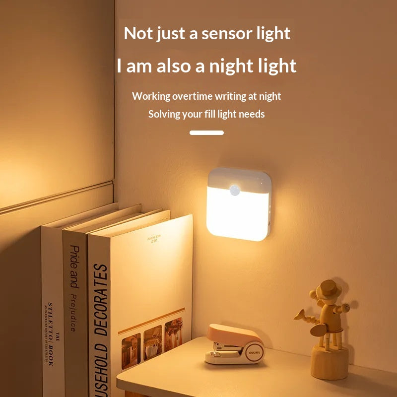 Bloc carré Smart Lampe d'induction du corps humain