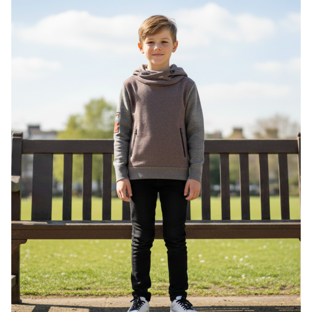 Garçons Printemps Hoodie Casual Sweatshirt Pullover Enfants Streetwear Jumper Age 3-14Ys