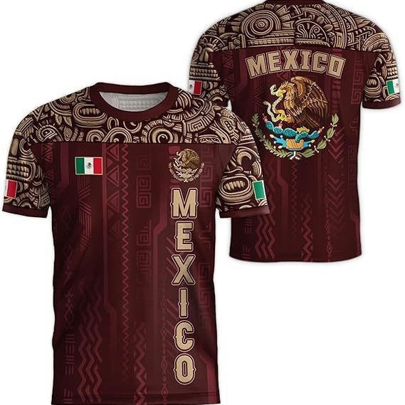 T-shirt à manches courtes imprimé en 3D