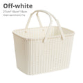 Bath Basket-Rice White-PP-1 pièce