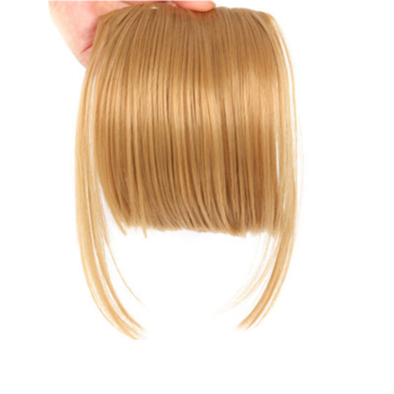 Femmes Side-swept Bangs avec clips capillaires Synthétique Européen et de style américain avec Sid