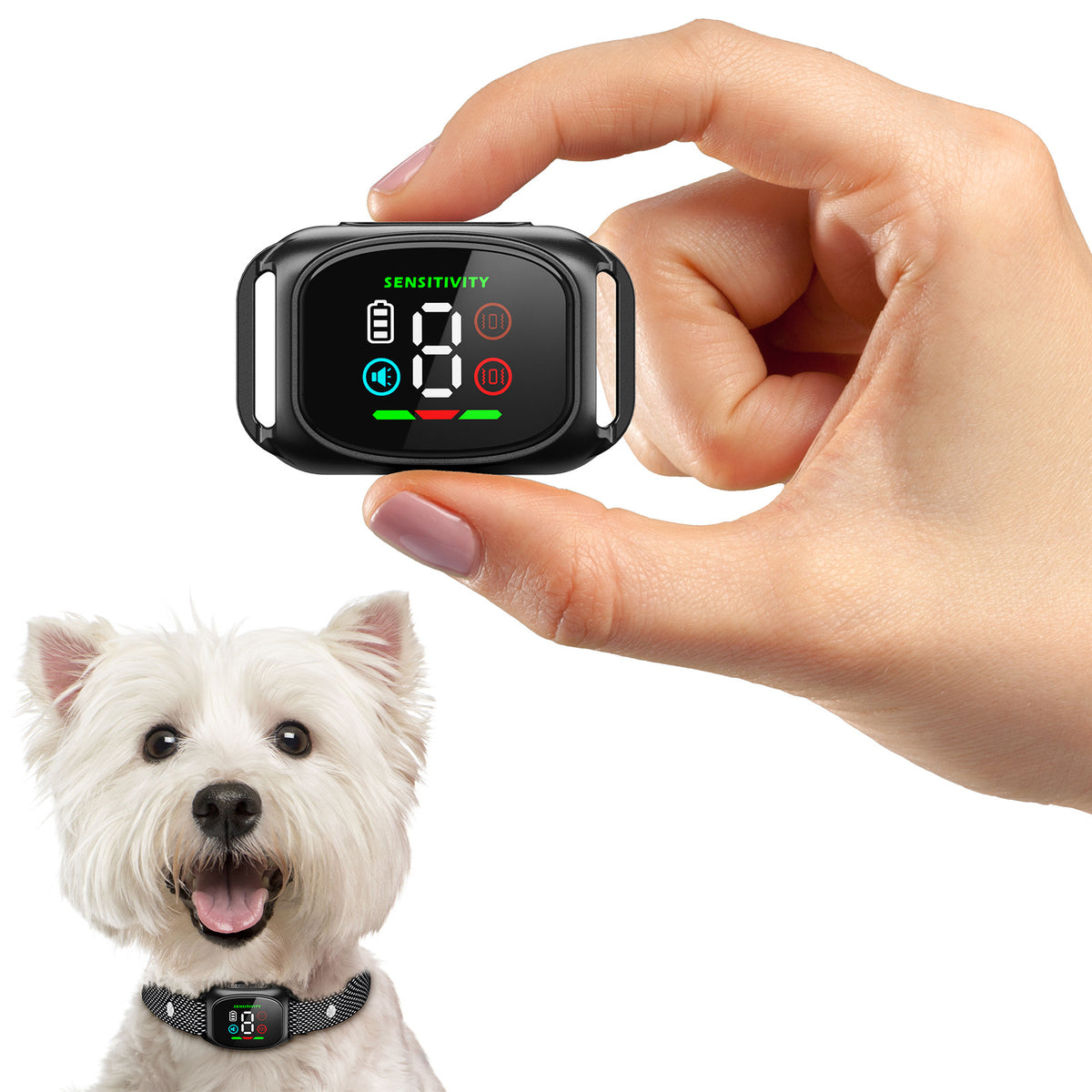 Dispositif anti-barrage Prévention automatique de l'écorce de chien Sensation intelligente