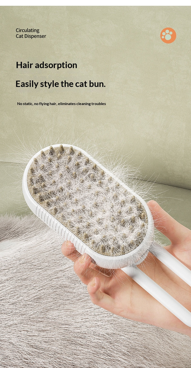 Peigne de massage Spray pour animaux de compagnie