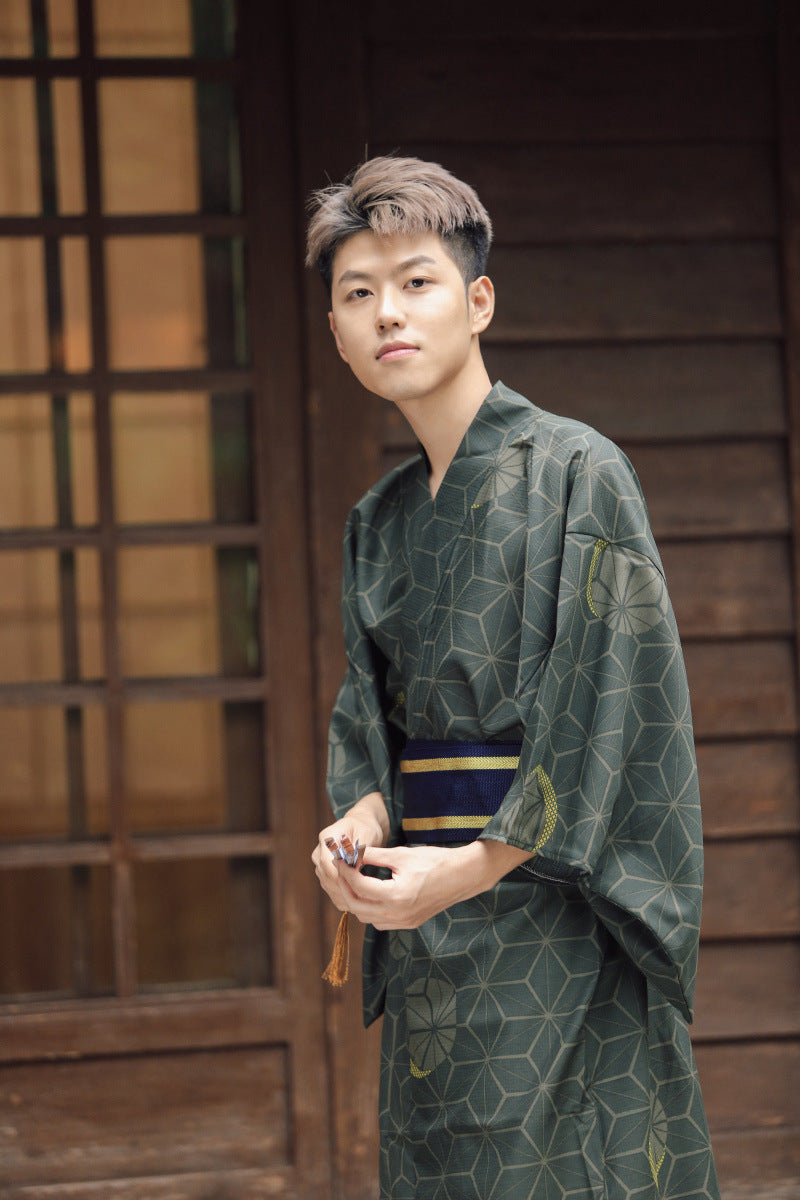 Japonais Kimono Homme traditionnel Samurai Gentleman