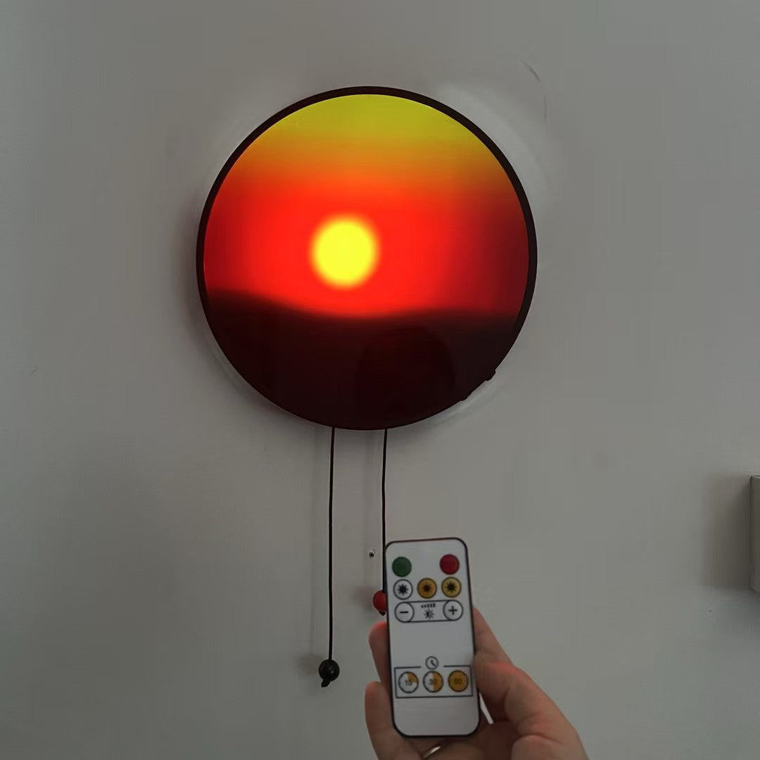 LED télécommande lumières de lever et de coucher de soleil
