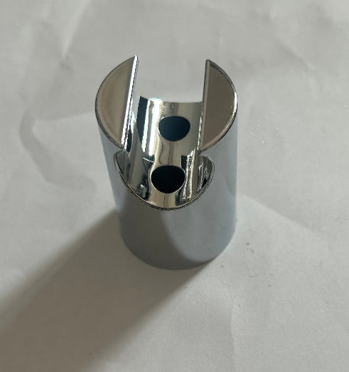 Tête ronde douche base-argent-ABS plaqué-1 pièce