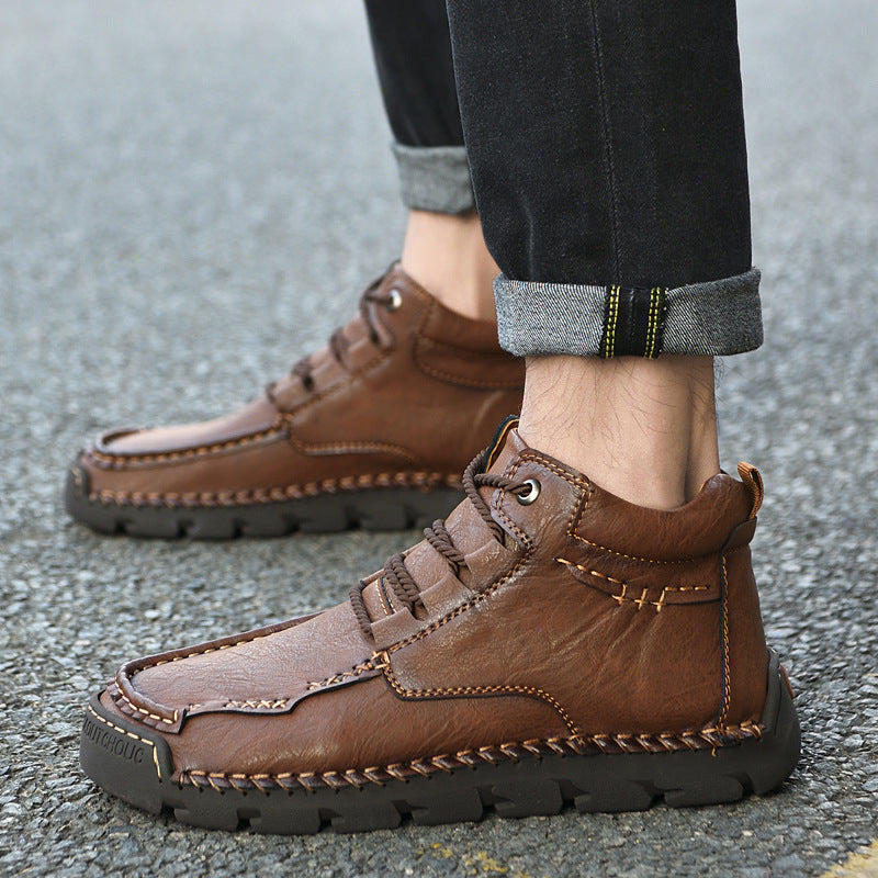 Chaussure de coton casual rétro homme