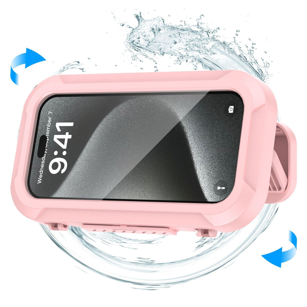 Salle de bain Étanche Étui de téléphone Douche Dispositif de streaming avec écran tactile et non-