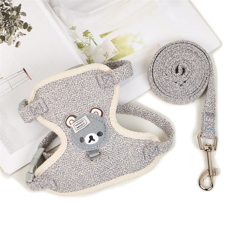 Pet Supplies Dog Hand Holding Rope Vest réglable