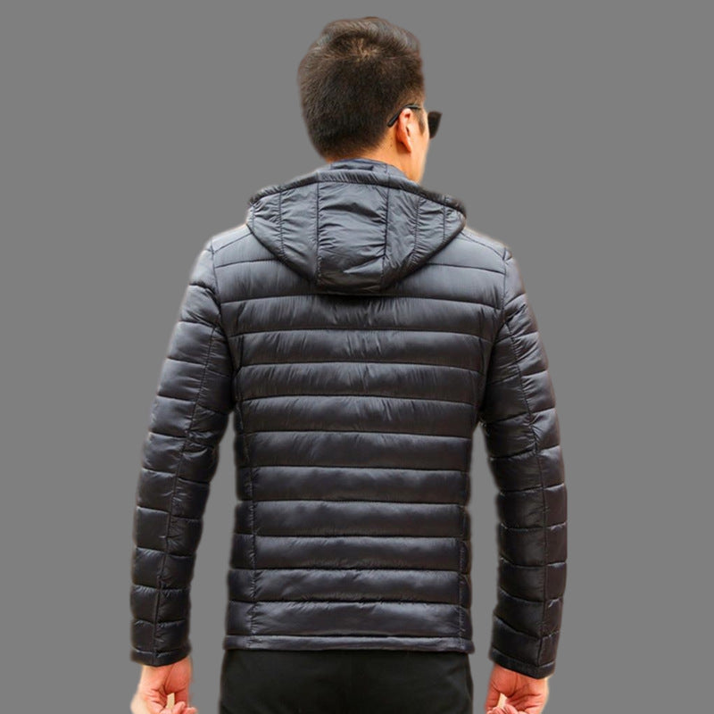 Men's Minimalist Casual Extra Thick Short Coat