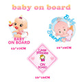 Bébé à bord Princess Bouteille Voiture Sticker réfléchissant