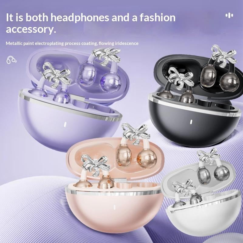 Boucles d'oreilles d'oreilles pleines en corne de diamant