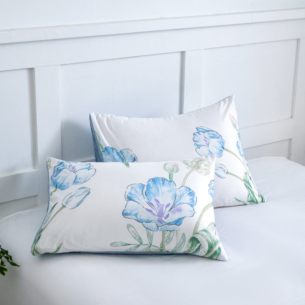 Cross Border AB Style Floral Imprimé Couvercle Couvercle Set Un frais et élégant