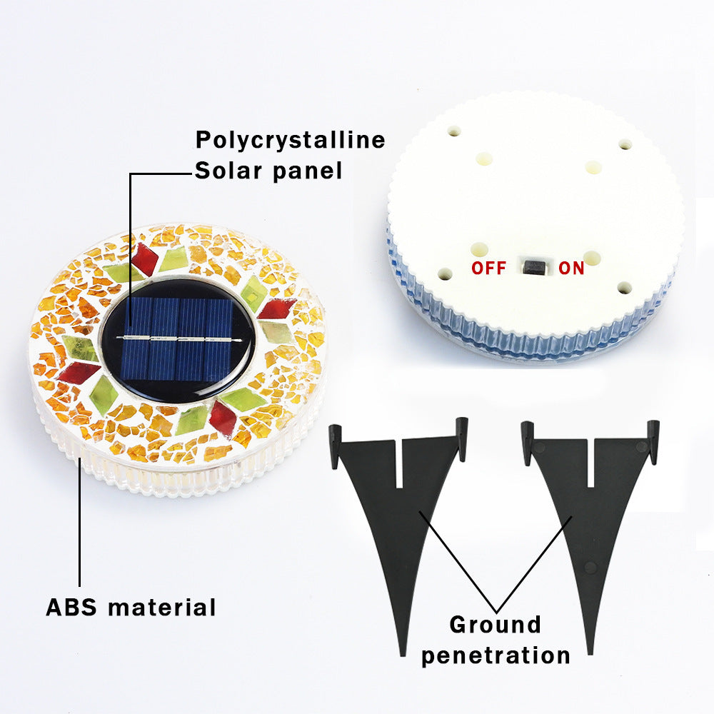 Éclairage externe à source solaire