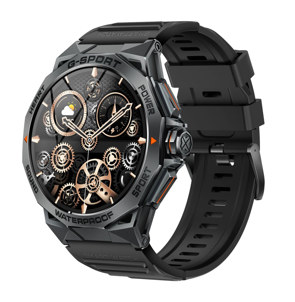 Écran Bluetooth appelant la météo Fréquence cardiaque Surveillance de l'oxygène du sang Smart Watch