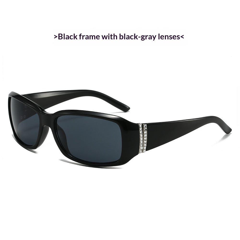 Lunettes de soleil à tendance rétro-protection UV pour les parties