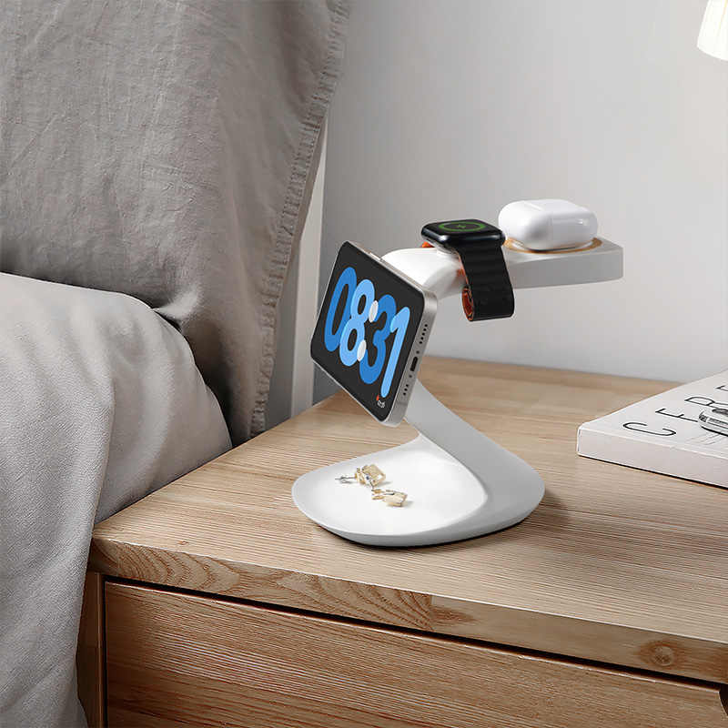 Chargeur de téléphone magnétique 3-en-un Magsafe