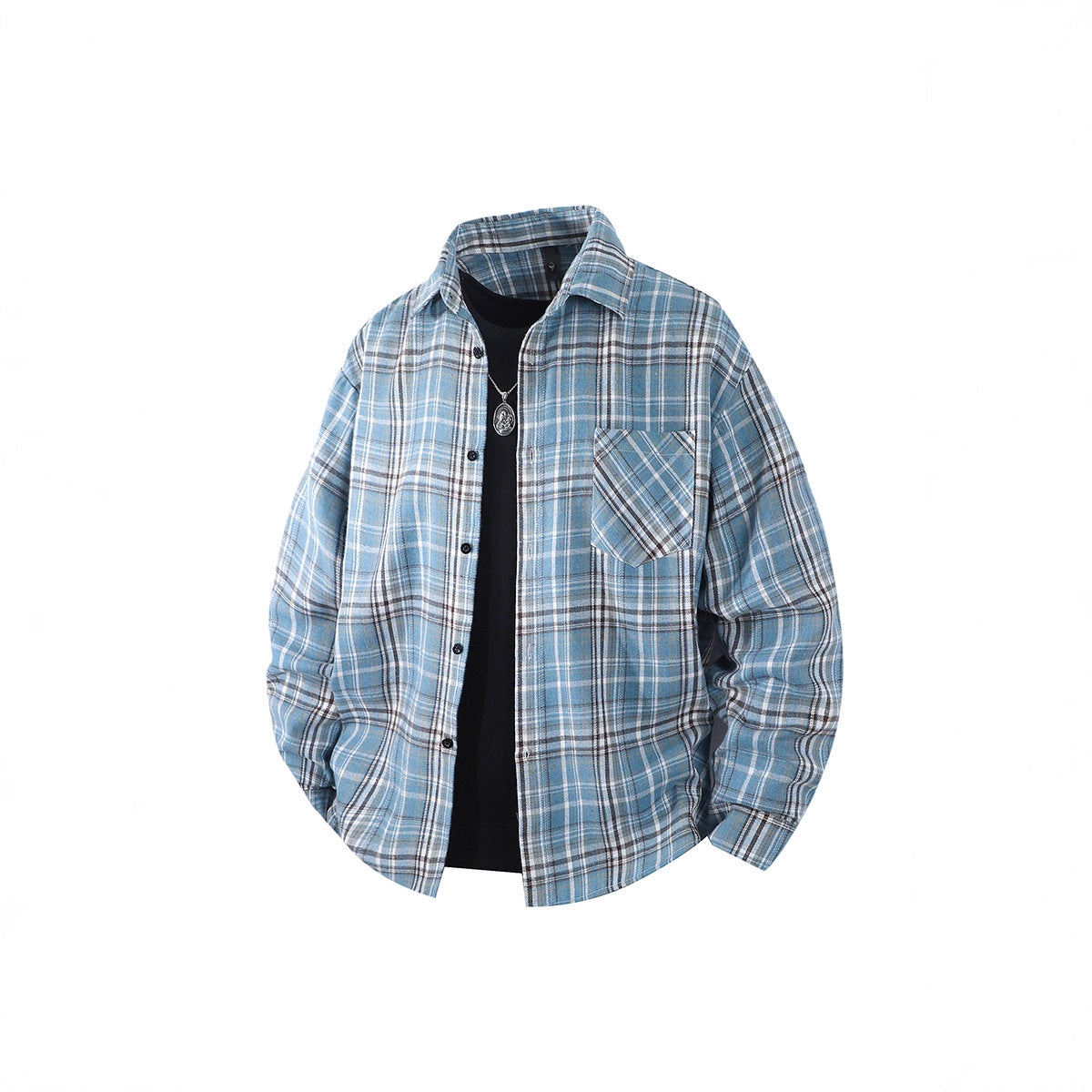 Veste brossée élégante et polyvalente pour jeunes couples