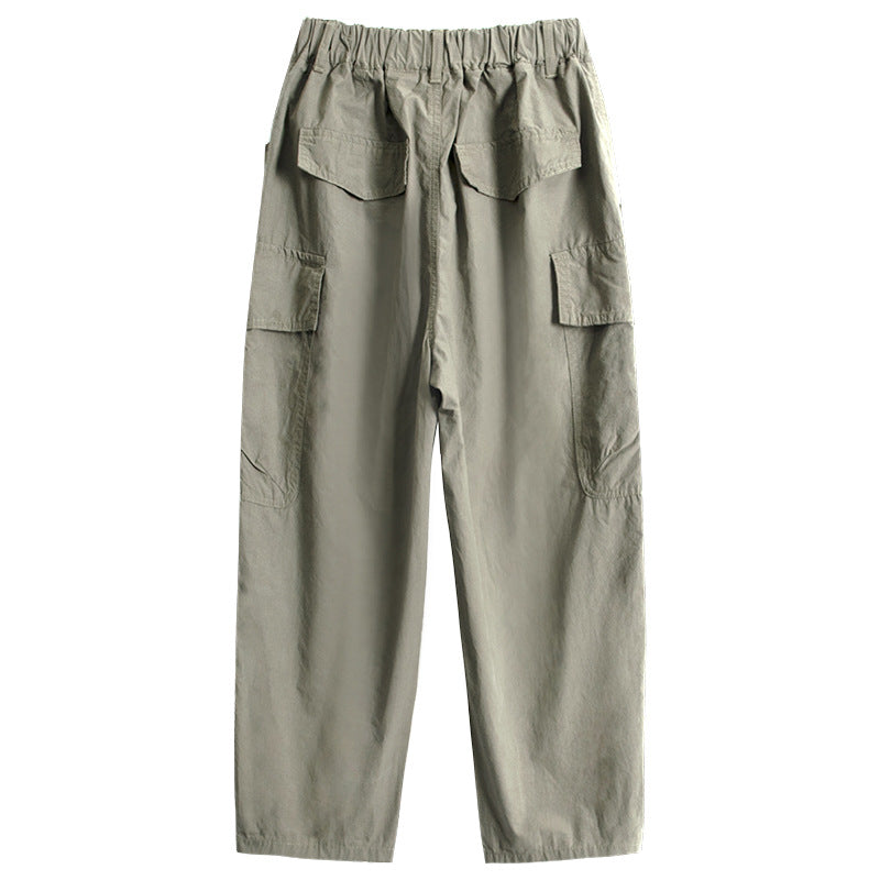 Des vêtements de printemps pour enfants, des pantalons à main pu