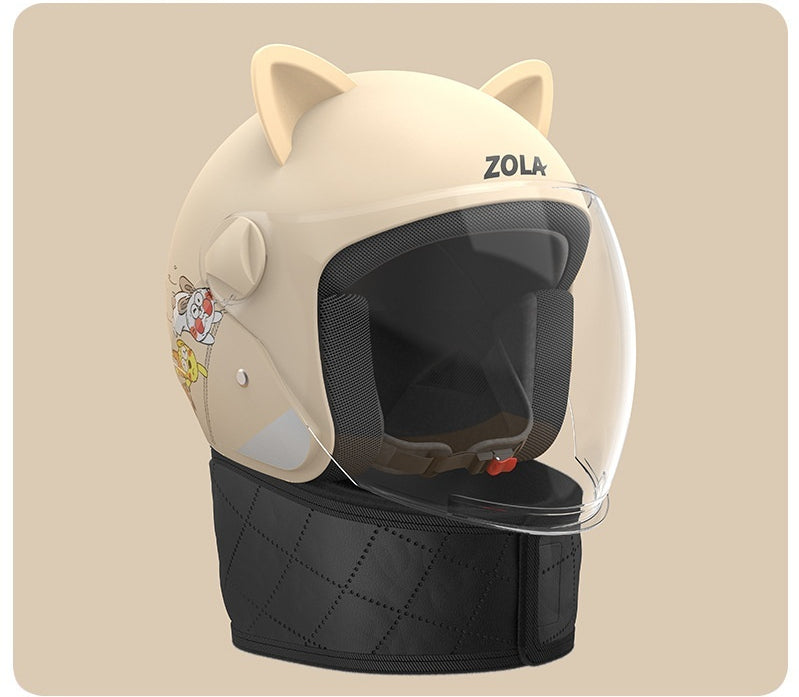 Casque de vélo électrique écharpe d'hiver pour les hommes et les femmes