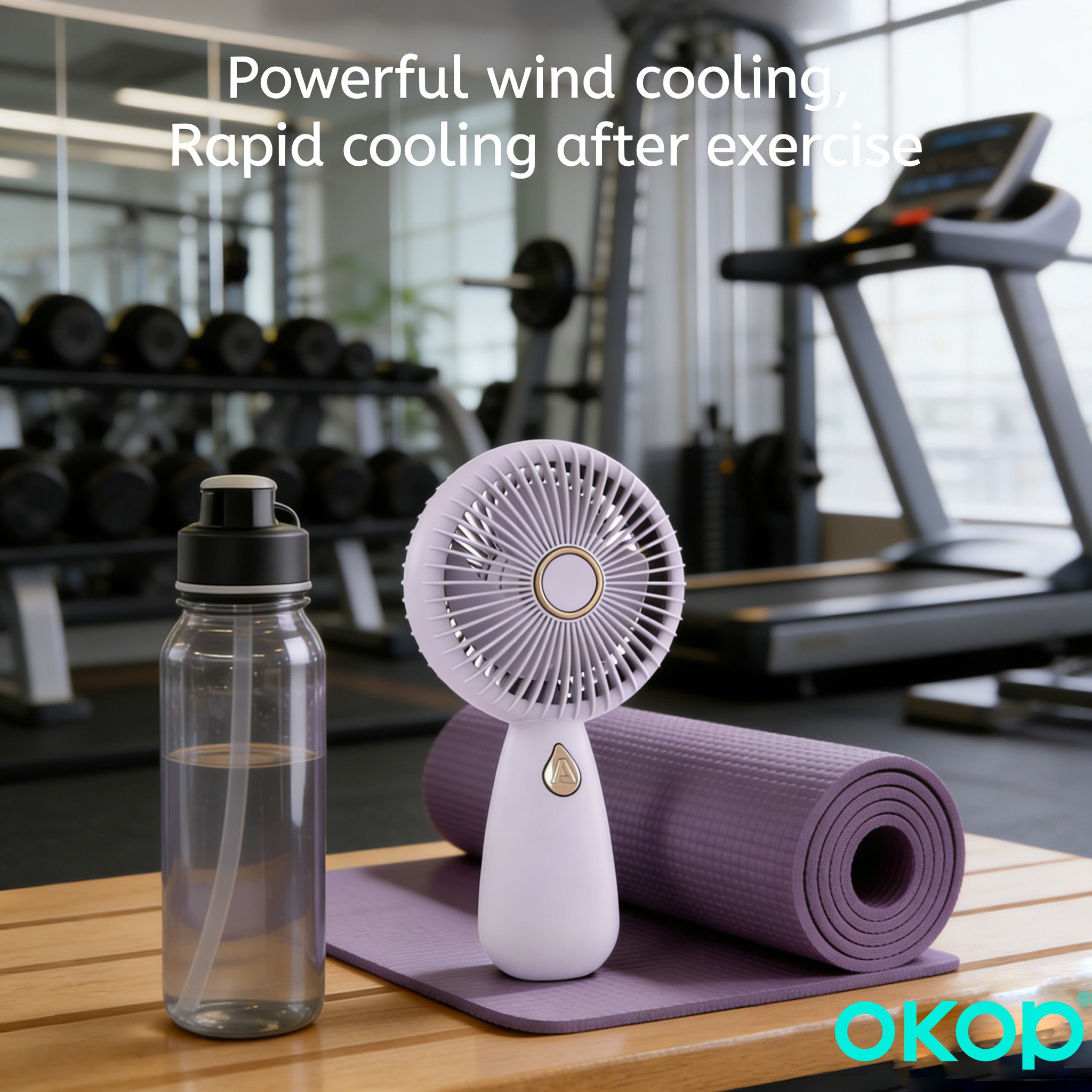 KP-F01 Meilleures ventes Mini ventilateur de bureau portatif compact Portable longue durée de vie de batterie Mul