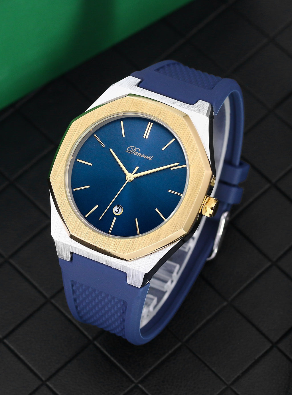 Montre Quartz imperméable élégante et minimaliste pour hommes