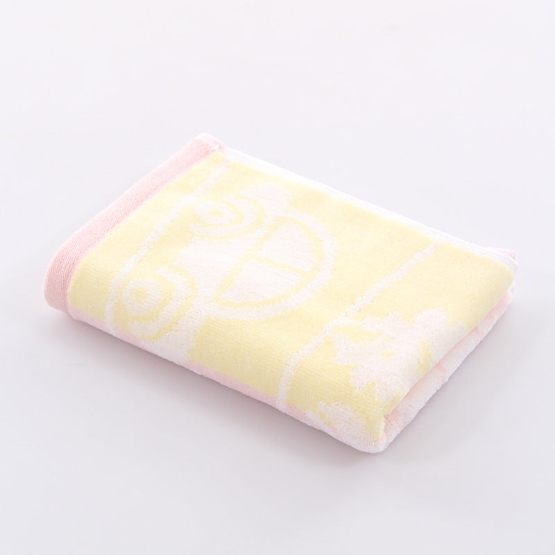 Pure cotton Jacquard kids' towel, for daily use