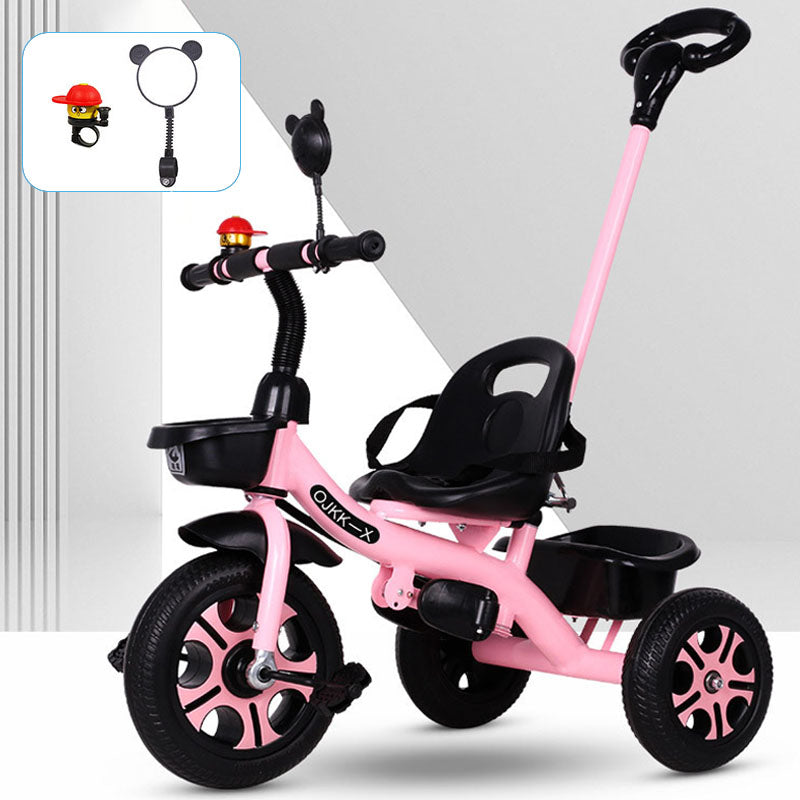 Tricycle des enfants pour 2-5 ans Trike des jeunes enfants avec panier et poignée de poussoir