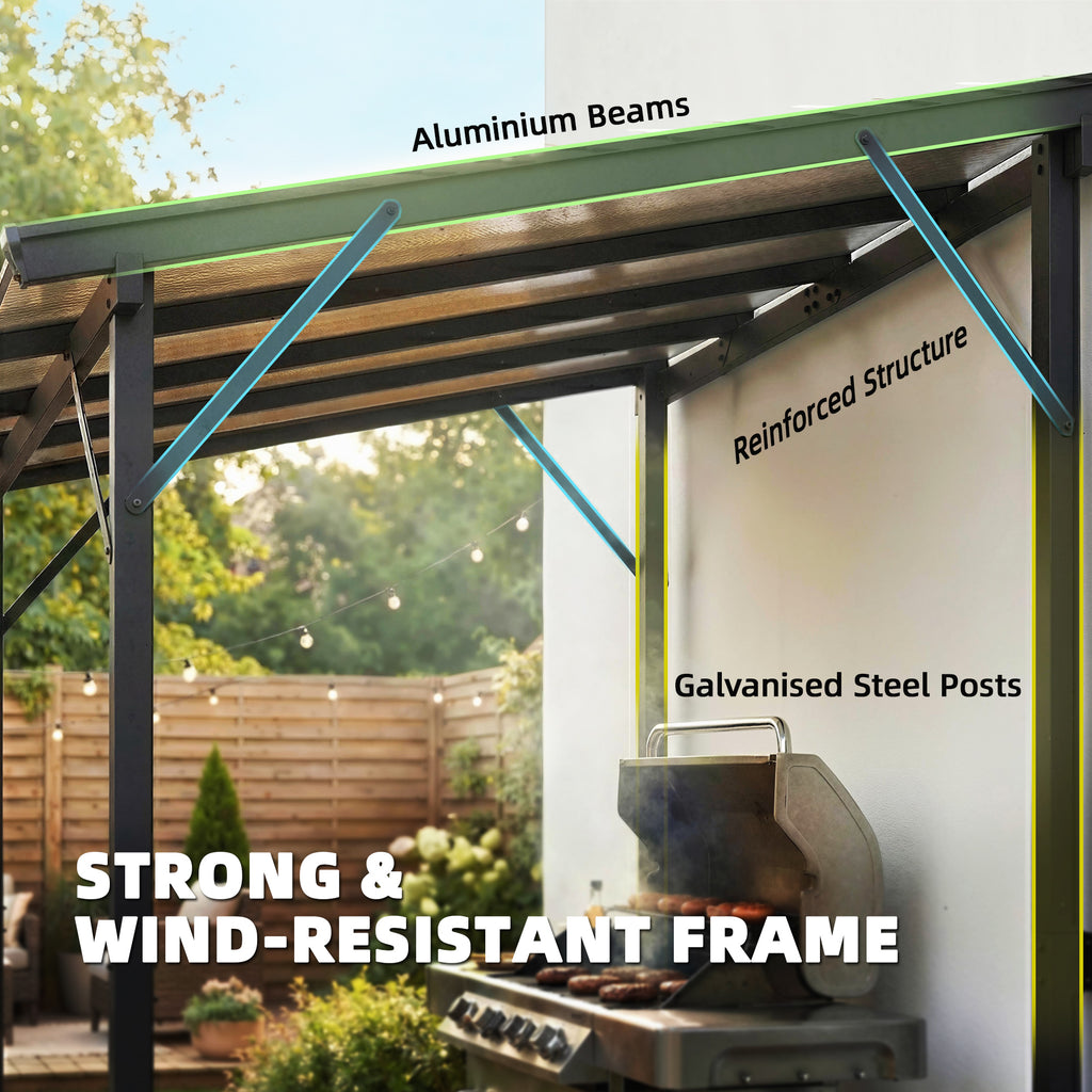 Gazebo de Grill Hardtop