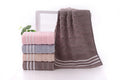 Serviettes de bain en coton coton