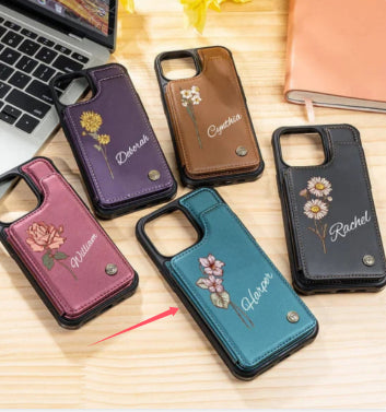 Étui téléphonique en cuir