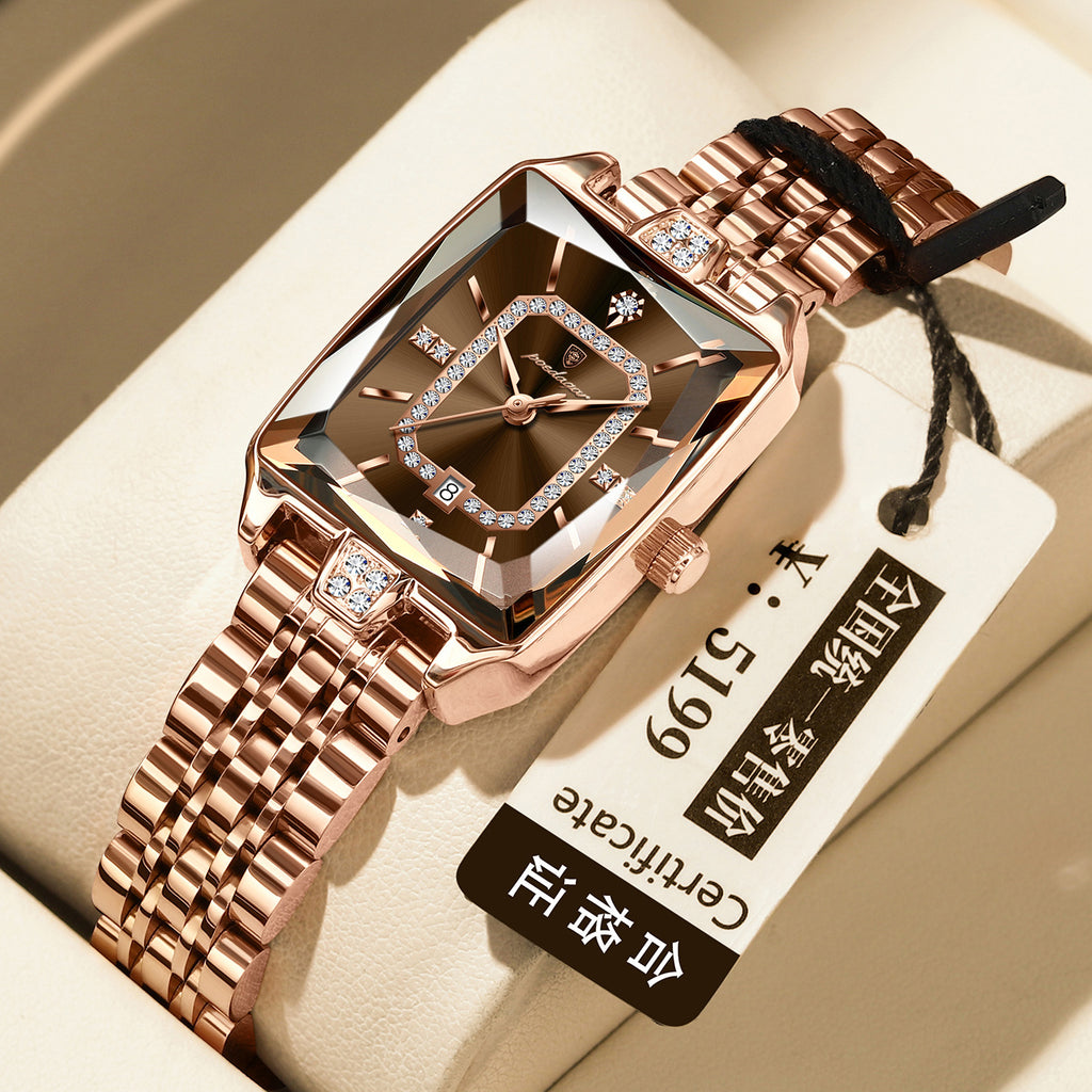 Montre Quartz imperméable haut de gamme pour femmes