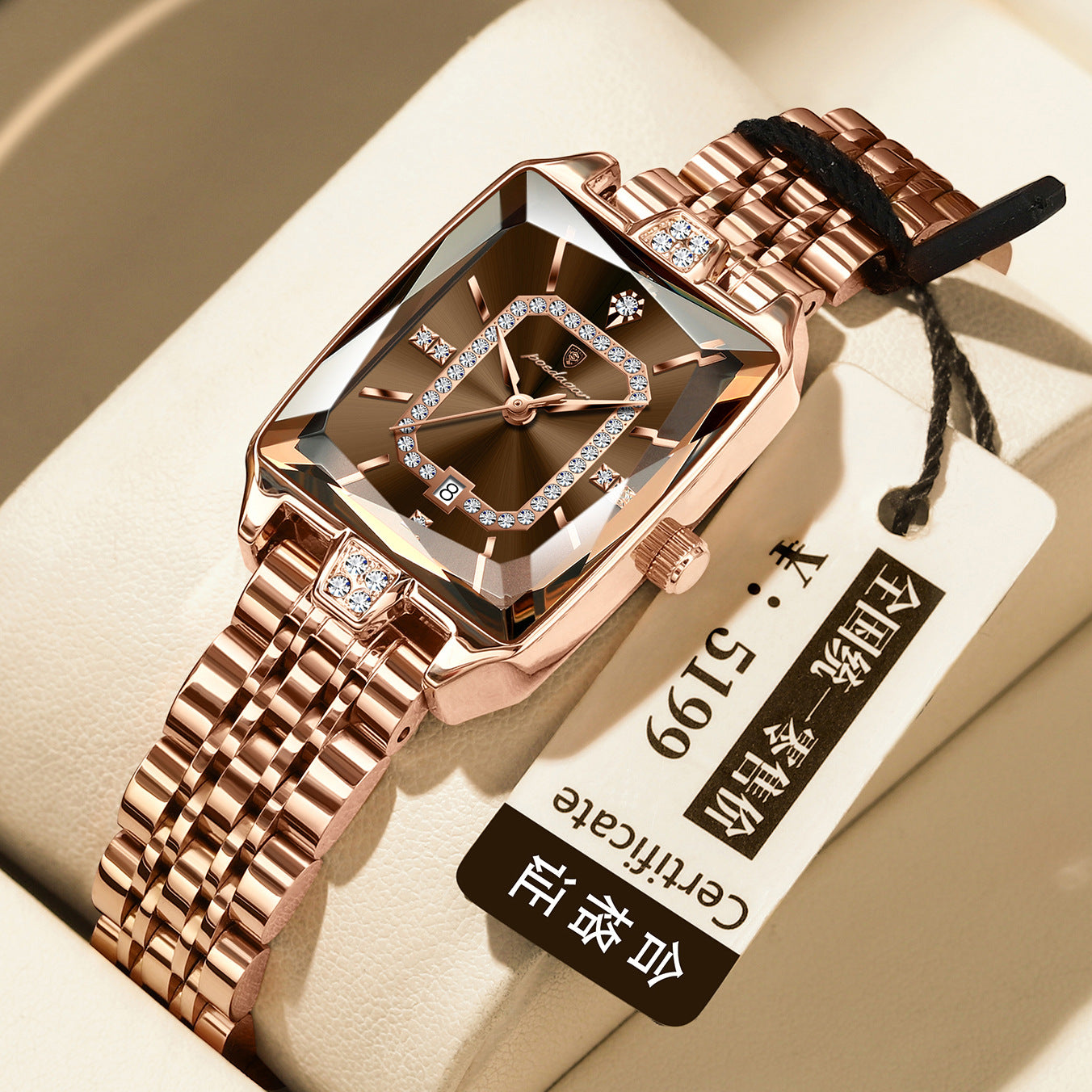 Montre Quartz imperméable haut de gamme pour femmes