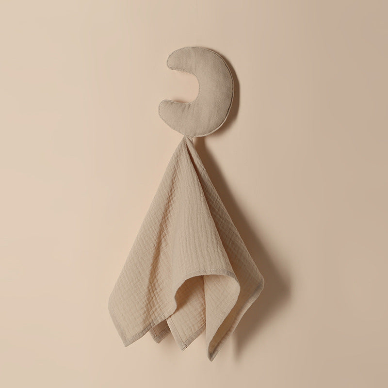 Serviette époustouflante en coton Gauze-1 an bébé Coax Nap Sleep Hand Puppet