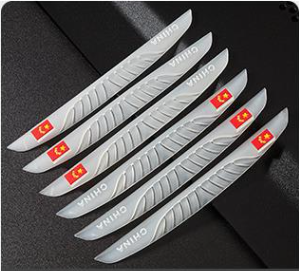 Universal illuminated door anti-collision strip