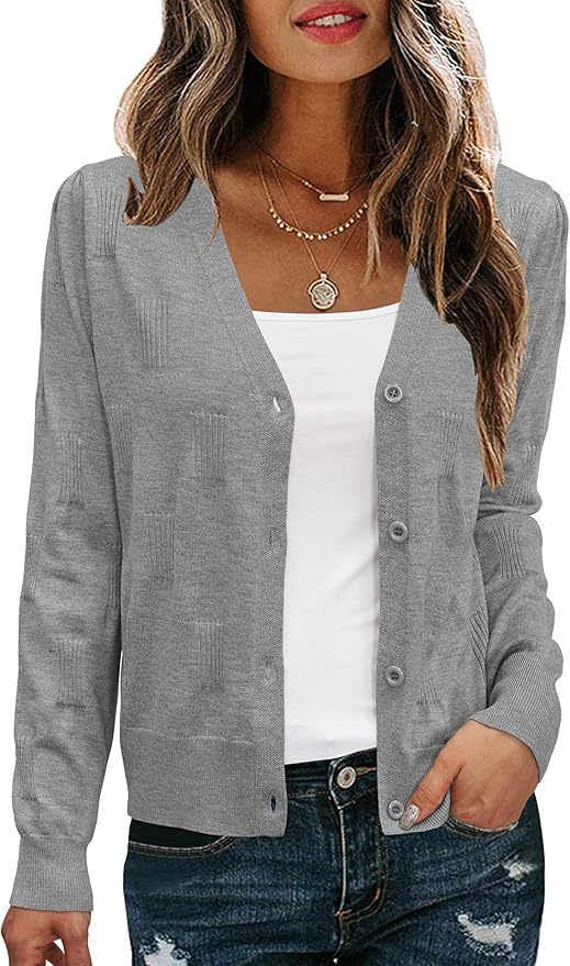 Culotte cardigan casual légère anti-épaule haut